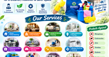 Sagarika Cleaning Services Poster