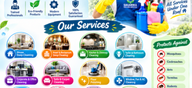 Sagarika Cleaning Services Poster