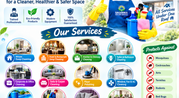 Sagarika Cleaning Services Poster