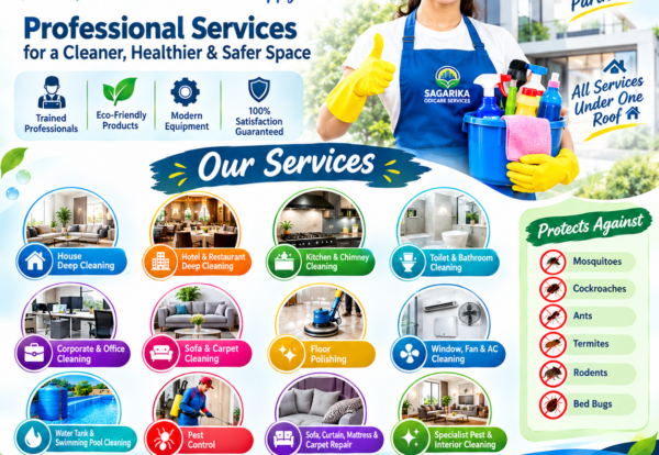 Sagarika Cleaning Services Poster
